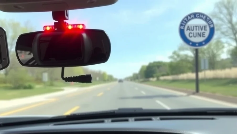 Fångat på polisens kamera