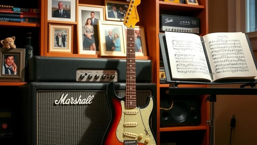 Janne Schaffer och hans dotter My