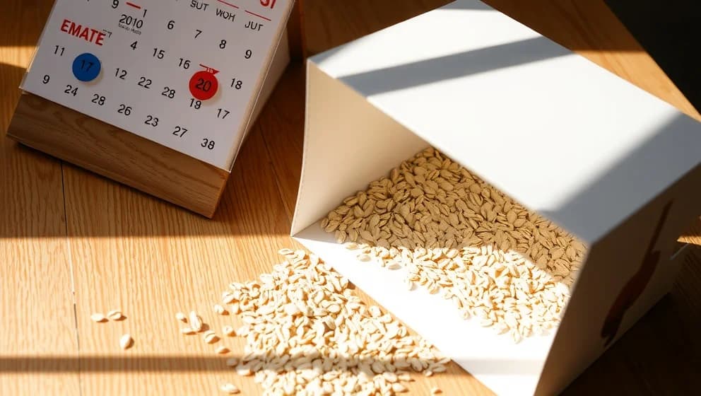 Kan man äta havregryn som gått ut