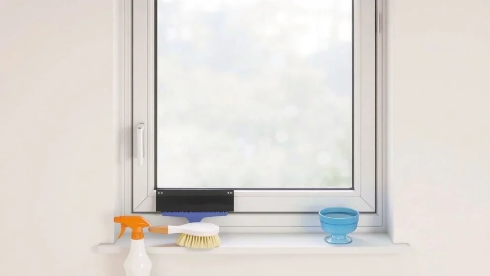 Så putsar du fönster utan att ta ner dem